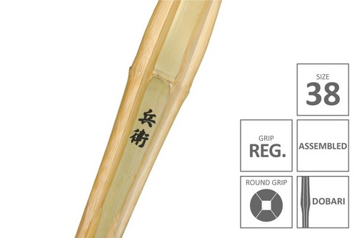 HYOEI :: Top Quality MADAKE Dobari Shinai Regular Grip [Assembled - Size 38]