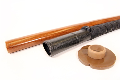 Iaido Practice Set (BAMBOO Bokken with Tsuba & Saya)