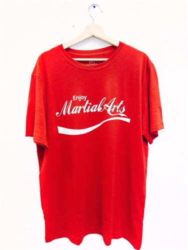 Enjoy Martial Arts T-Shirt (Coca-Cola Style)