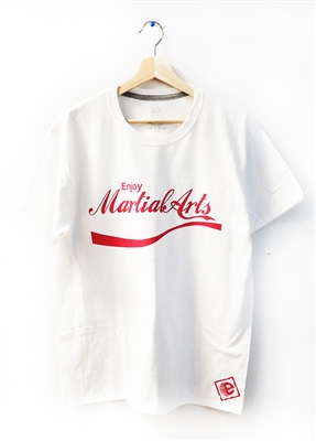 Enjoy Martial Arts T-Shirt (Coca-Cola Style)