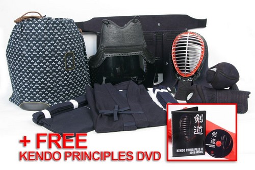 *** Student's Choice *** High Performance 6 mm Machine Stitched Bogu Set Combination + FREE Kendo DVD