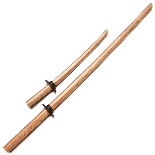 Master Series :: Oak Bokken Set (Long + Short) NATURAL