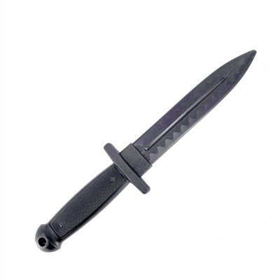 PP Series :: Black Polypropylene Training Tactical Knife (31 CM)