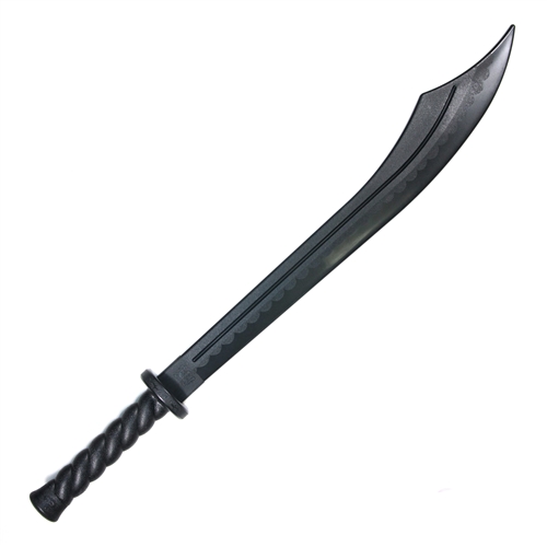 PP Series :: Black Polypropylene Kung Fu Sword (34")