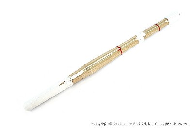 NITORYU :: Top Quality MADAKE Nito-ryu Shinai Short Grip [Assembled - Size Shoto 62cm/24.5in]
