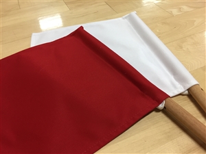 Shinpanki - Official Tournament Flag (Red/White)