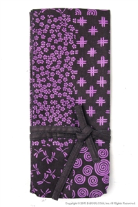 Shinai Bag with traditional Japanese design Purple