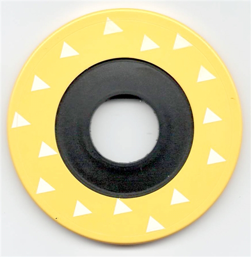 TSUBA TOMO - Tsuba Dome (Stopper) YELLOW UROKO