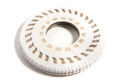 Top Quality White leather Tsuba