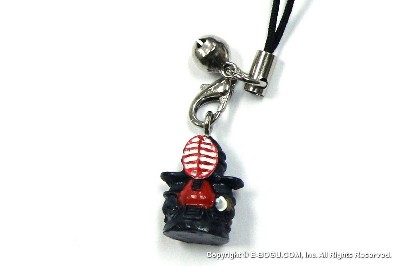 Kendo Cellular Phone strap (Blue/Red)
