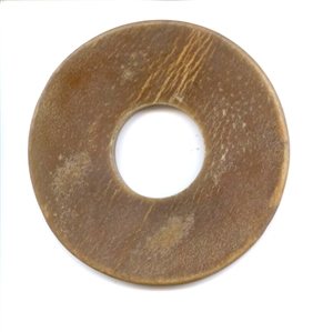 ** OUTLET ** 	 Top Quality Leather Tsuba