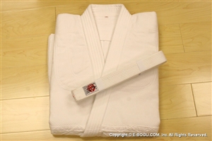 ** OUTLET ** BUTOKU Brand Double  Aikido Uniform TOP - size 4