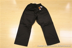 ** OUTLET ** BUTOKU LIGHT Weight Karate Uniform Set (BLACK) Pants only size2
