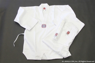 ** OUTLET ** Twaekwondo Uniform Set (White Collar) -size 1