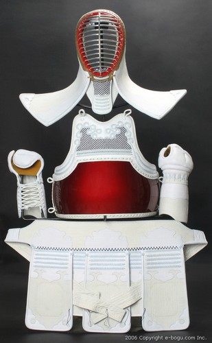 Custom Made High Quality 5mm White Kendo Bogu