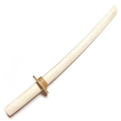 Imperfect Bokken :: Master Quality Oak Bokken Shoto (55 cm) NATURAL WHITE