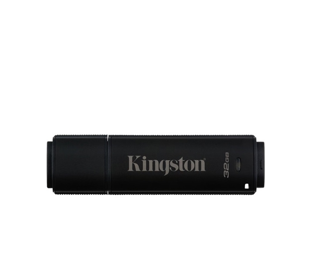 <!290>Encrypted USB Key DataTraveler 4000G2 with Management - 32GB, Kingston, DT4000G2DM-32GB