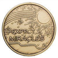 <!480>Expect Miracles Inspiration Medallion - Bronze