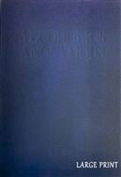 Alcoholics Anonymous Large Print  Soft-cover Big Book