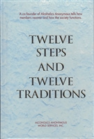 AA Twelve Steps and Twelve Traditions Hardback Book