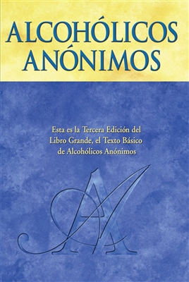 Alcoholics Anonymous Big Book - Third Edition Hardcover - Spanish Translation