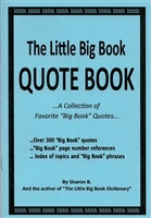 Little Big Book Quote Book - Paperback Booklet | Created by Recovery Emporium