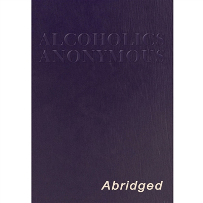 Alcoholics Anonymous Large Print  Abridged Soft-cover Big Book