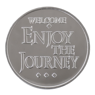 Welcome Enjoy the Journey Aluminum Recovery Coin - DC134