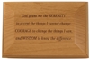 Serenity Prayer - Keepsake God Box