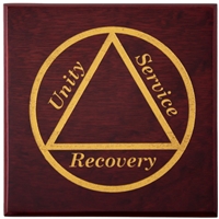 12 AA or NA Coin Holder Hardwood Plaque, 12 Step Recovery Coin Holders and  Displays :Recovery-World