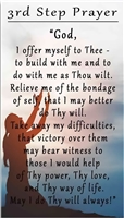 AA 3rd Step Prayer Refrigerator Magnet