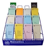 NA PAMPHLETS - Wire Display Rack - BLUE