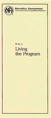 NA Pamphlet 9 - Living the Program -10th Step Daily Inventory Template