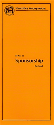 NA Pamphlet - IP No. 11 - Sponsorship (Revised) - Front