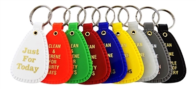 NA Anniversary Key Tags - Full Set - 9 Key Tags of Various Colors and Significance ranging from 24-hours to multiple years | $1.20 each
