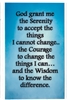 <!450> St. Francis & Serenity Prayer Laminated Verse Card