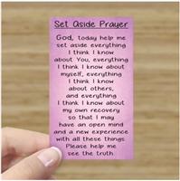 Set Aside Prayer Inspirational Verse Card