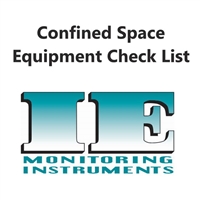 Confined Space Equipment Check List