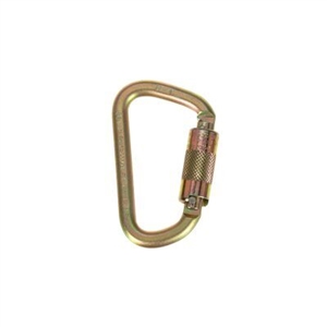 CARABINER 11/16 INCH THROAT ZP 3600lb GATE DBI/SALA