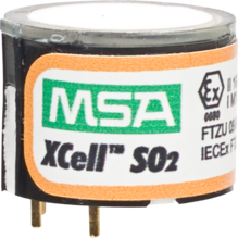 MSA Sensor XCell SO2  Sulfur Dioxide 5X