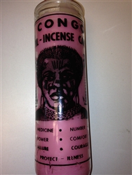 CONGO SEVEN DAY PINK CANDLE SCENTED