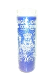 HIGH JOHN THE CONQUEROR SEVEN DAY CANDLE IN GLASS