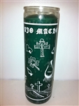 AJO MACHO SEVEN DAY CANDLE ONE COLOR IN GLASS