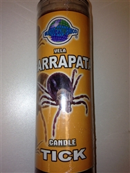 TICK PREPARED SCENTED CANDLE IN GLASS (GARRAPATA VELA)