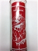 SAINT MICHAEL REVOCATION 7 DAY 1 COLOR RED PULLOUT CANDLE IN GLASS (SAN MIGUEL)