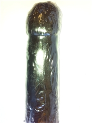IMAGE CANDLE FOR MALE PENIS BLACK 6.5"