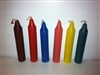 MULTIPLE COLOR 3 1/2" CANDLES NON-DRIPPING