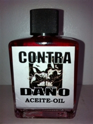 MAGICAL AND DRESSING OIL (ACEITE) 1/2OZ - AGAINST HARM (CONTRA DANO)