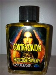 MAGICAL AND DRESSING OIL (ACEITE) 1/2OZ - PROTECTION FROM ENVY (CONTRA ENVIDIA)