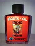 MAGICAL AND DRESSING OIL (ACEITE) 1/2OZ INDIAN (INDIO)